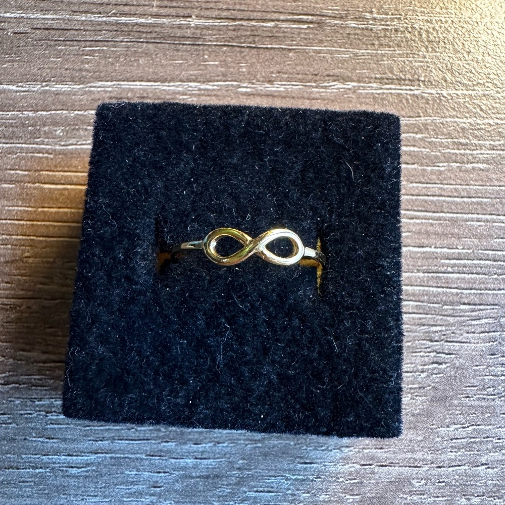 Gold Infinity Ring